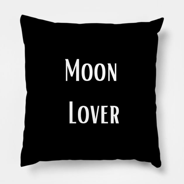 Moon lover Pillow by Serotonin