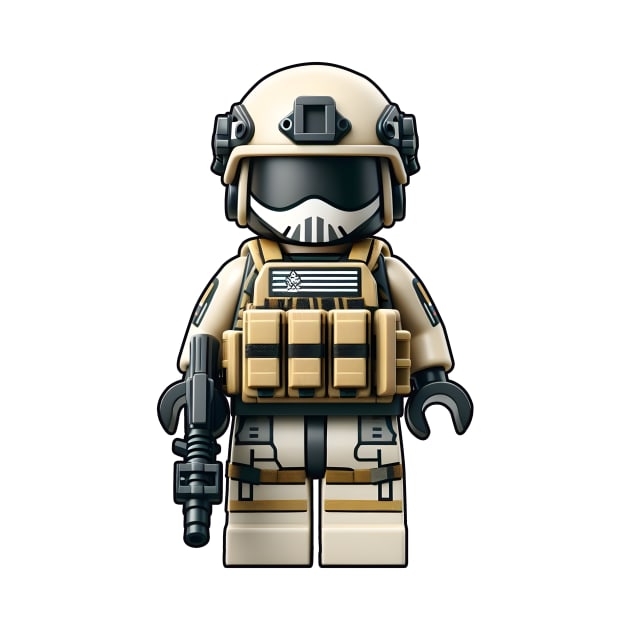 Tactical LEGO by Rawlifegraphic