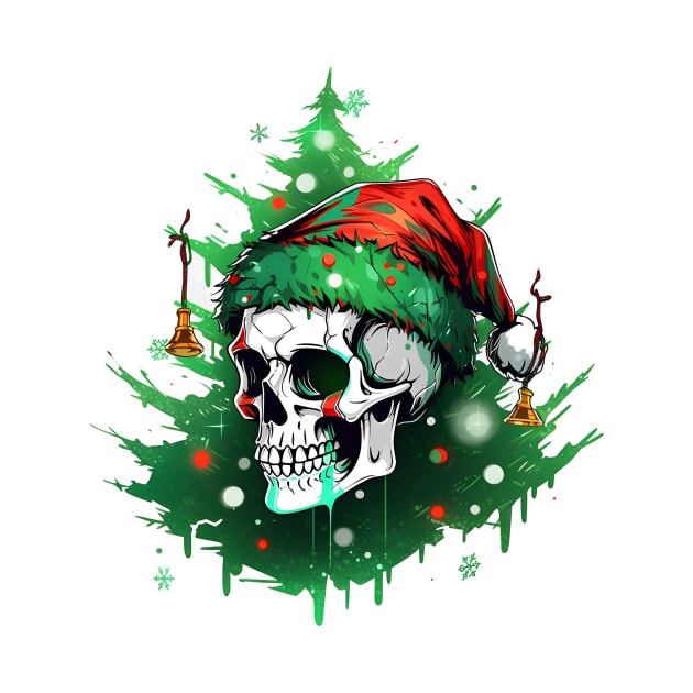 Christmas Skulls by ragil_studio