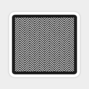 Zig Zag Patterns Magnet