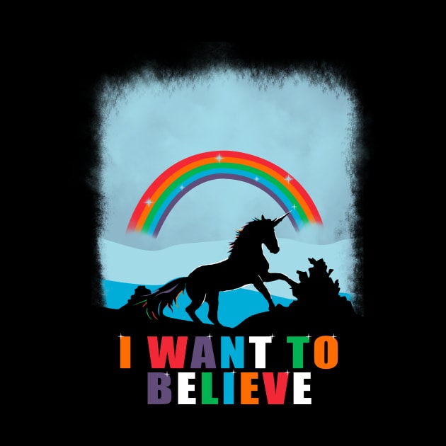 I want to believe in unicorn by Piercek25