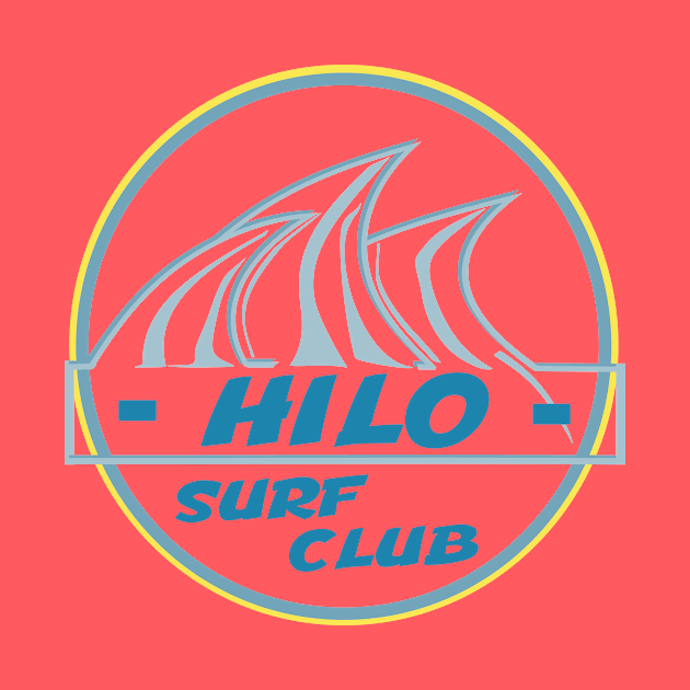 Hilo Surf Club Logo (Left Pocket) by net_ha_ha_ha