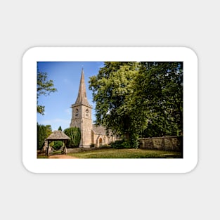 Church in Lower Slaughter Magnet