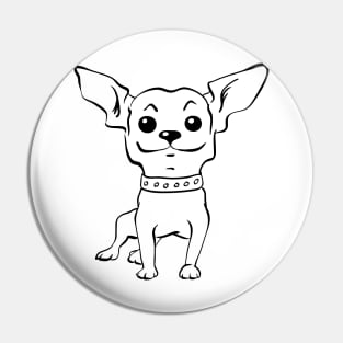 Copy of Funny dog short-haire chihuahua Pin