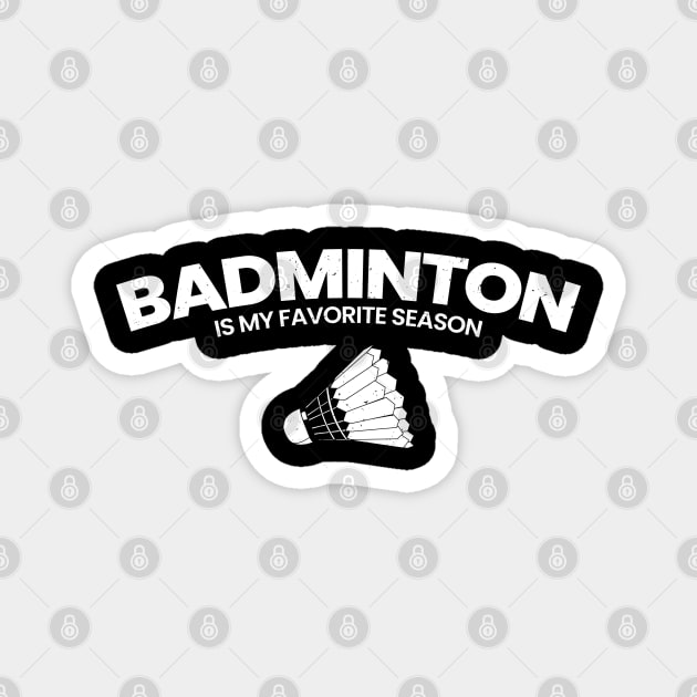 badminton Magnet by Tali Publik