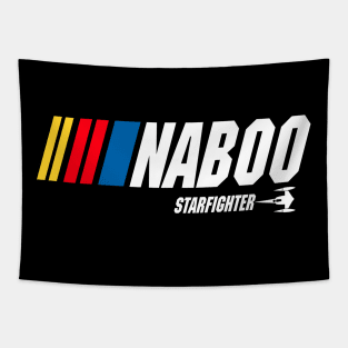 N1 Starfighter Nascar parody Tapestry