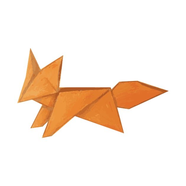 Origami Fox by Mad