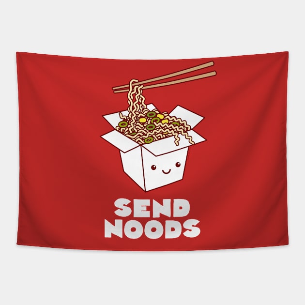 Send Noods Tapestry by tinybeecards