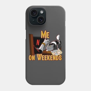 Me on Weekends Phone Case