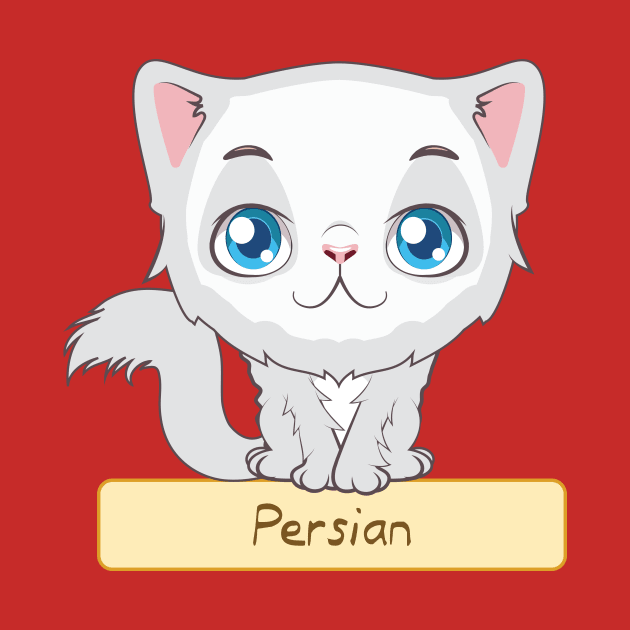 Persian Cat by Garlicky