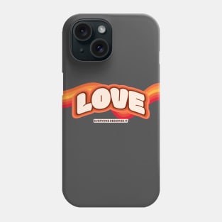 Retro Love Phone Case
