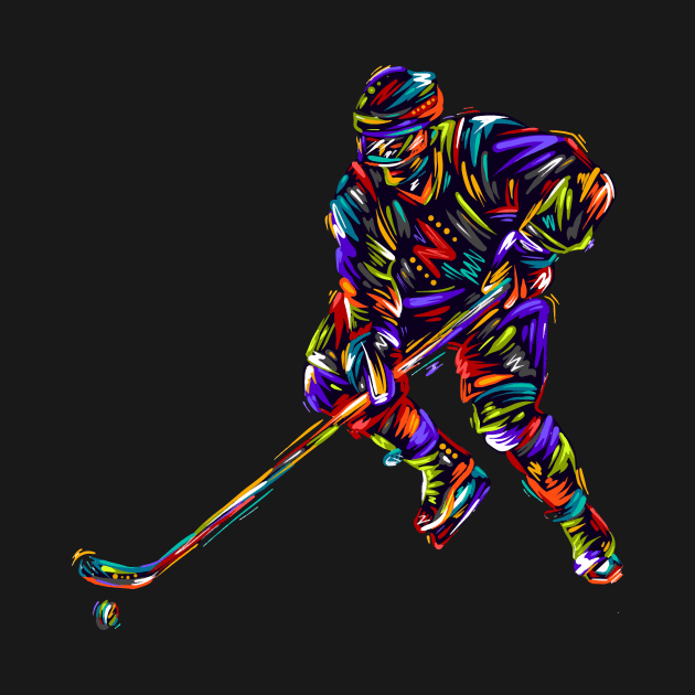 Hockey player by Razym