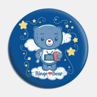 Binge Bear Pin