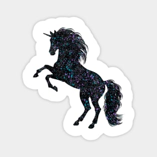 Unicornio con constelación Magnet