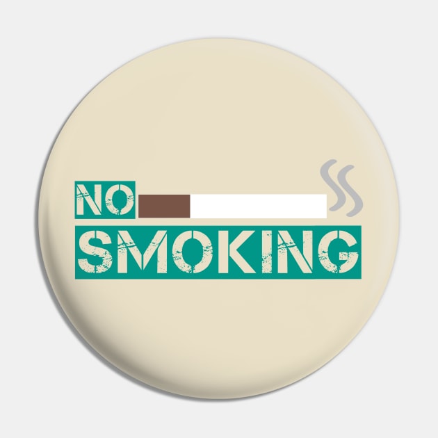 No Smoking Pin by Menu.D