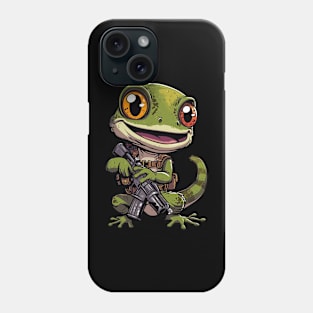 Army Gecko Phone Case