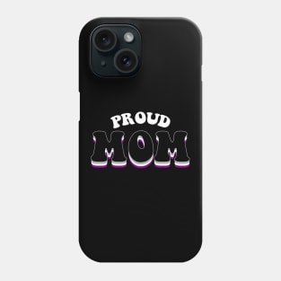 Proud Mom Asexual Pride Phone Case