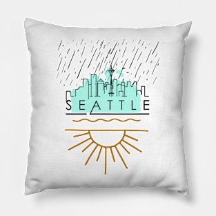 Seattle Sunshine Pillow