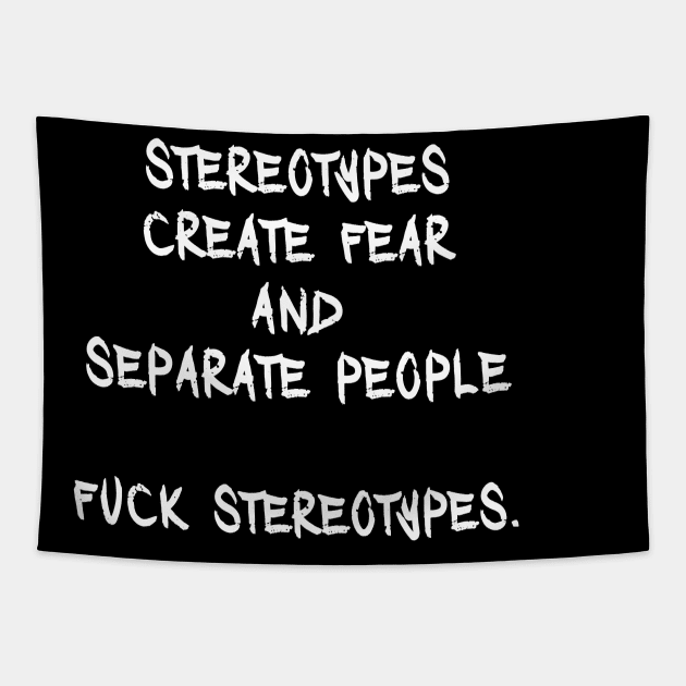 Fuck Stereotypes 2 Tapestry by Go Ask Alice Psychedelic Threads