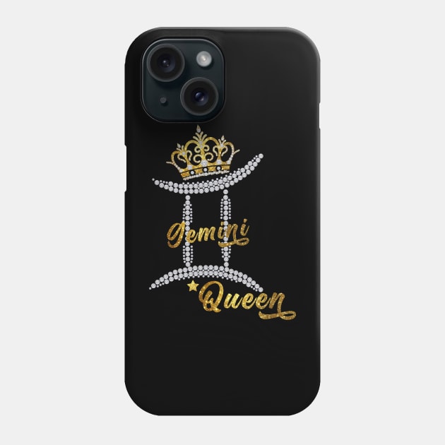 Gemini Queen Phone Case by Alouna