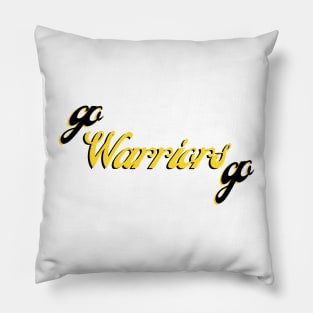 Go Warriors Go Pillow