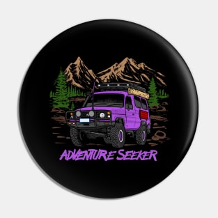 Land Cruiser Adventure Seeker - Purple Pin