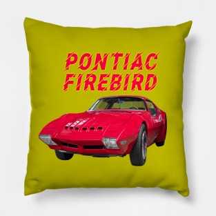 pontiac firebird 1970s Pillow