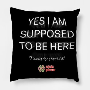 Yes I Am CC Pillow