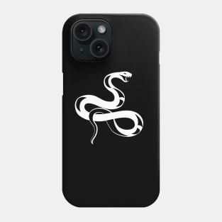 White Snake Phone Case