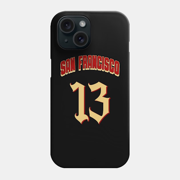 49ers Football Phone Case by NFLapparel