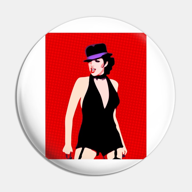 Liza Minnelli | Cabaret | Pop Art Pin by williamcuccio