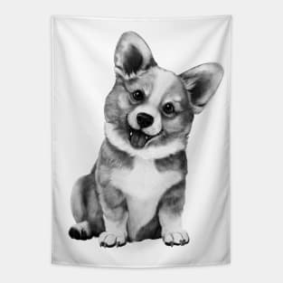 Corgi pup Tapestry