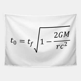 Gravitational Time Dilation Of General Relativity Tapestry