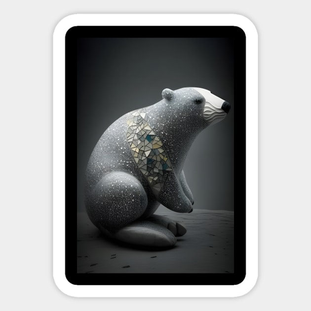 Baby Polar Bear - Inuit Art - Bear - Sticker | TeePublic
