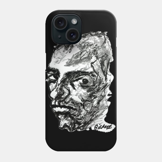 ScribbleHead Phone Case by Gilmore