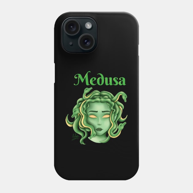 Medusa Phone Case by Aalaa Bent Atef