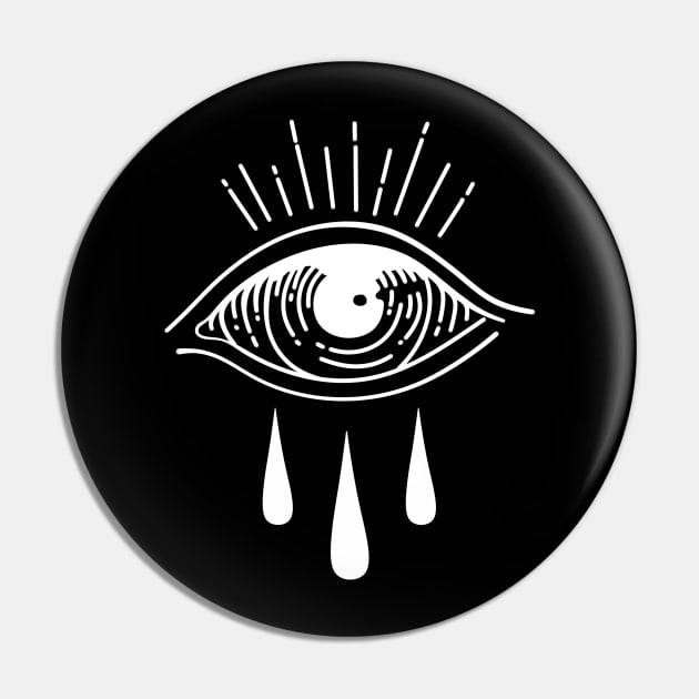 crying eye black and white Pin by themadesigns