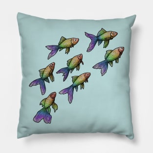 Rainbow Fish Pillow