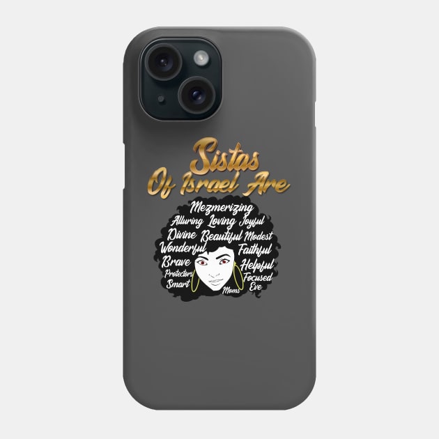 Sistas of Israel | African American Women| Sons of Thunder Phone Case by Sons of thunder