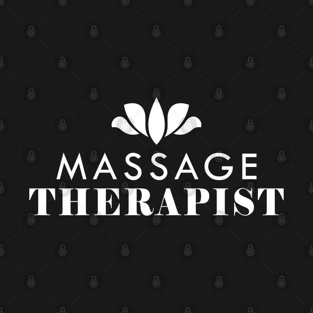 Massage Therapist by KC Happy Shop