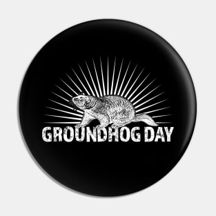 Groundhog Day Pin