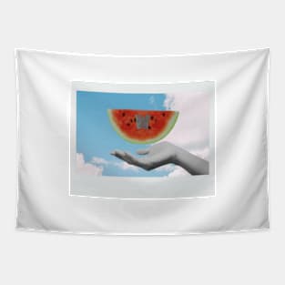 Watermelon Polaroid Tapestry