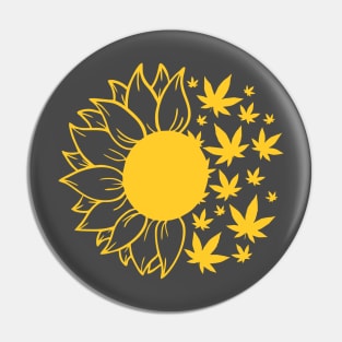 Sunflower weed Pin