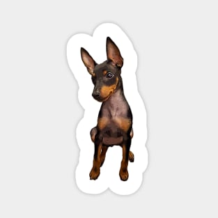 Manchester Terrier Puppy Dog Magnet