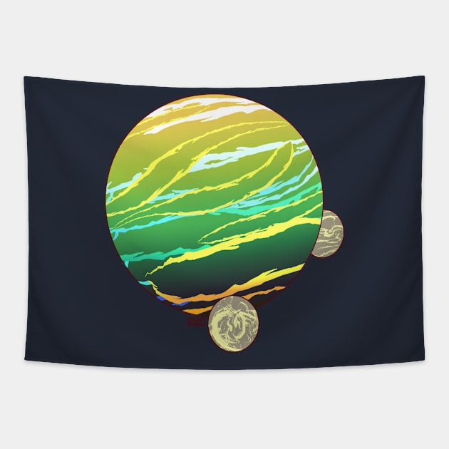 Planet Tapestry by C.M. Henley's