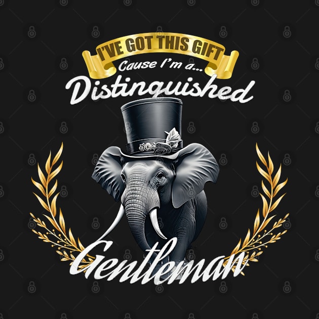 The Distinguished Elephant Gentleman by Asarteon