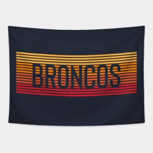 Broncos Sunset Tapestry