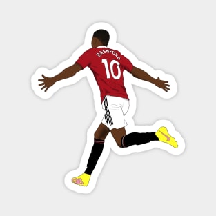 Marcus Rashford Goal Celebration Magnet