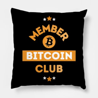 Bitcoin Member Club Pillow