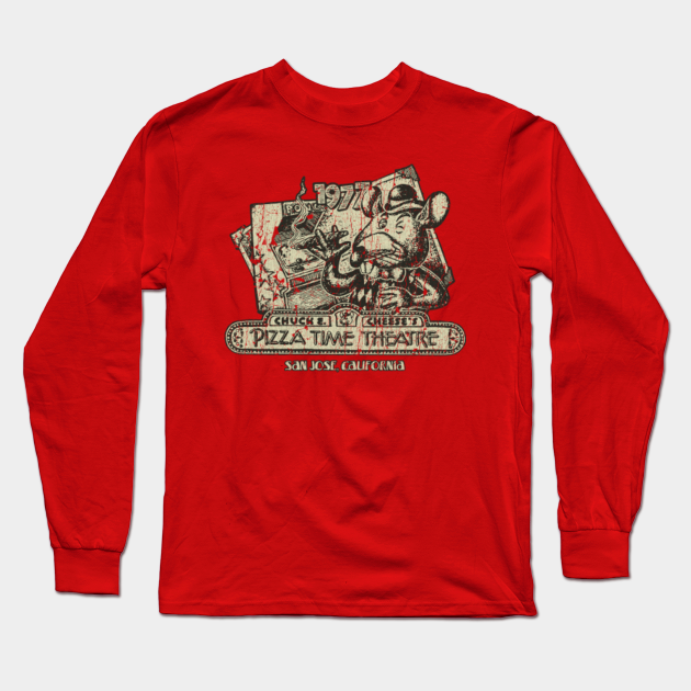 Chuck E Cheese's Pizza Time Theatre Adult T Shirt Chuck E Cheese's Pizza Time Theatre Adult T Shirt
